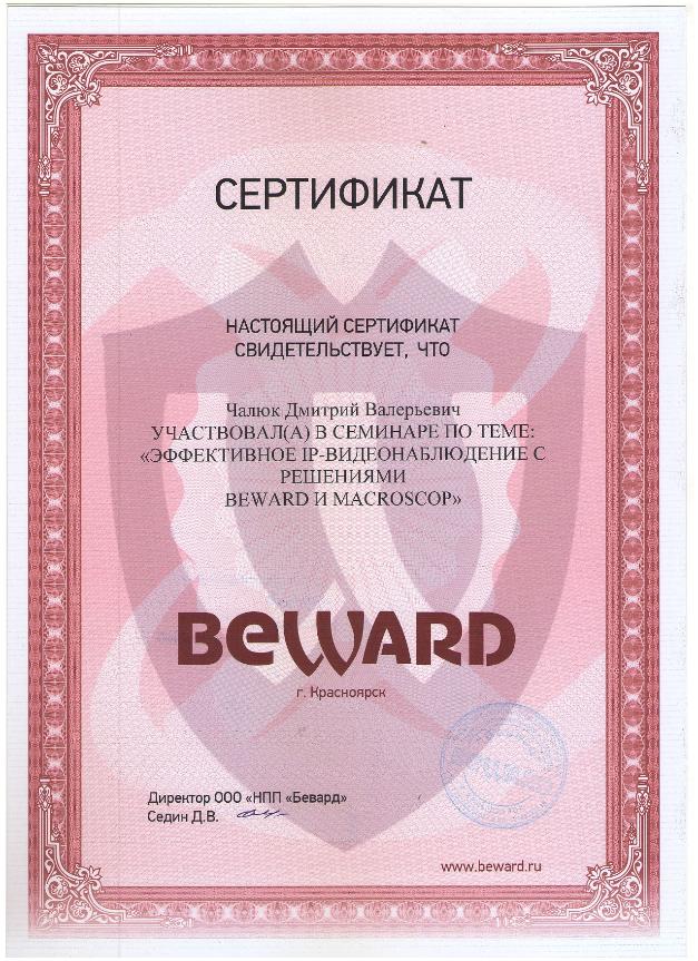 Построение Эффективных  IP-видеонаблюдение с решениями  Beward и Macroscop